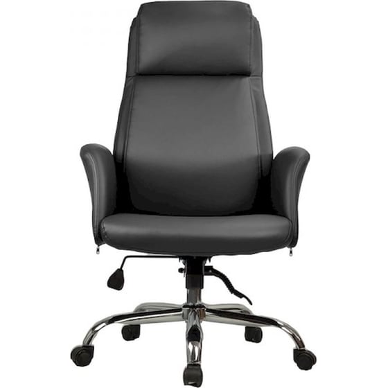 Καρέκλα Γραφείου Διευθυντή 24Mall Dero από Τεχνητό Δέρμα - Μαύρη image 2