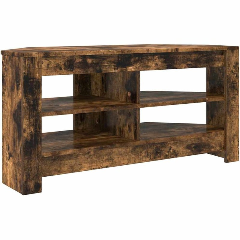 Έπιπλο Τηλεόρασης VidaXL Γωνιακό 102 x 40,5 x 45 cm - Καπνιστή Δρυς