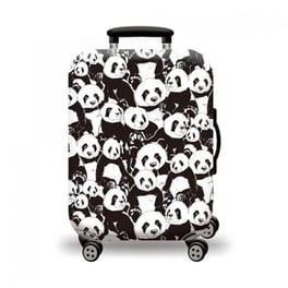 Κάλυμμα Βαλίτσας Amber Medium White Panda