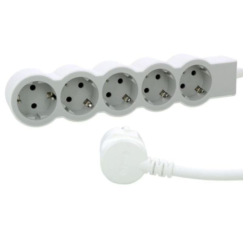 LEGRAND Πολύπριζο Legrand 5 θέσεων 1.5m - Λευκό