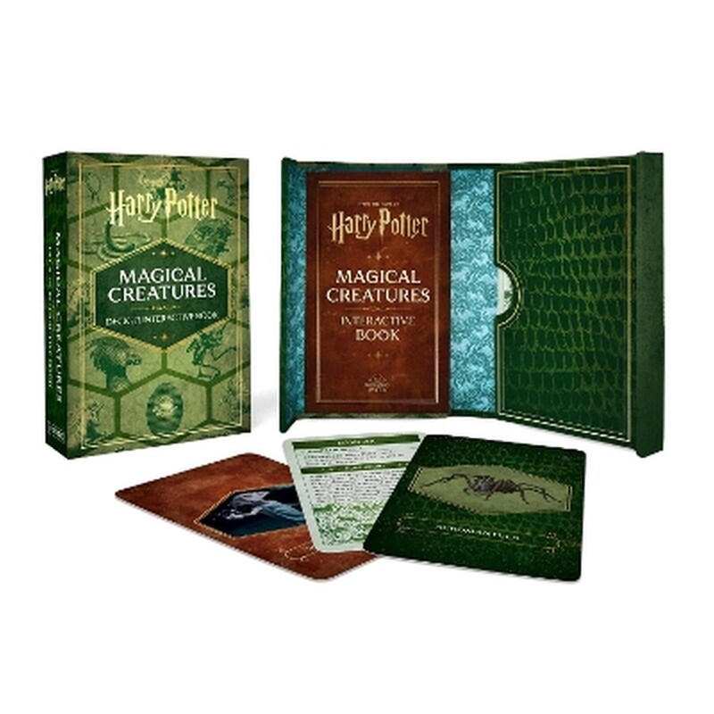 Τράπουλα Harry Potter Magical Creatures Deck and Interactive Book