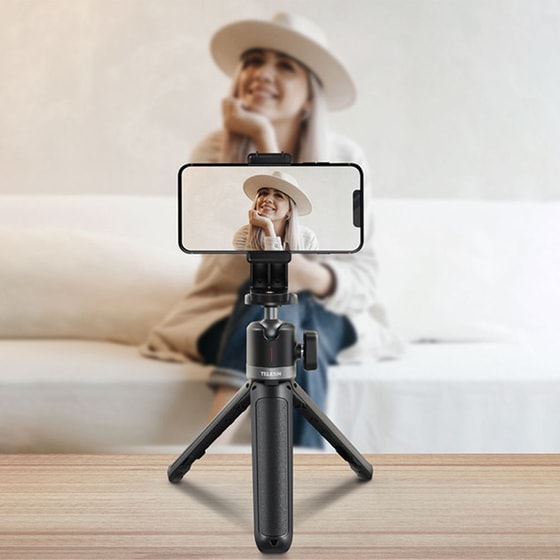 Mini Τρίποδο Telesin GP-MNP-091-W - Black image 5