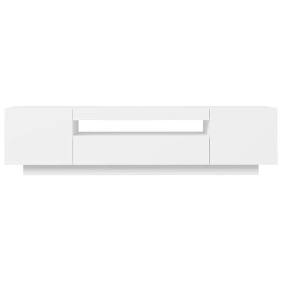 Έπιπλο Τηλεόρασης VidaXL από Μοριοσανίδα 160x35x40cm - Λευκό image 6