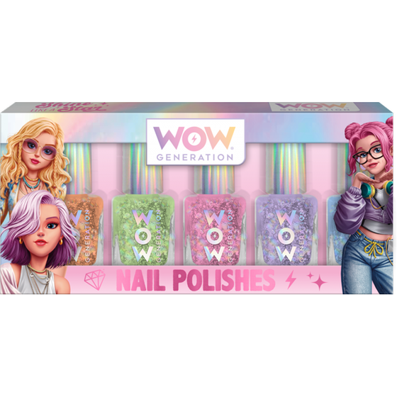 Wow Generation Σετ 5 Pastel Βερνίκια Νυχιών image 0