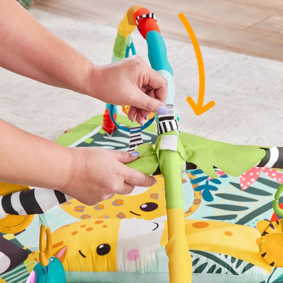 Fisher Price Γυμναστήριο Τροπικό Δάσος 3 σε 1 image 1