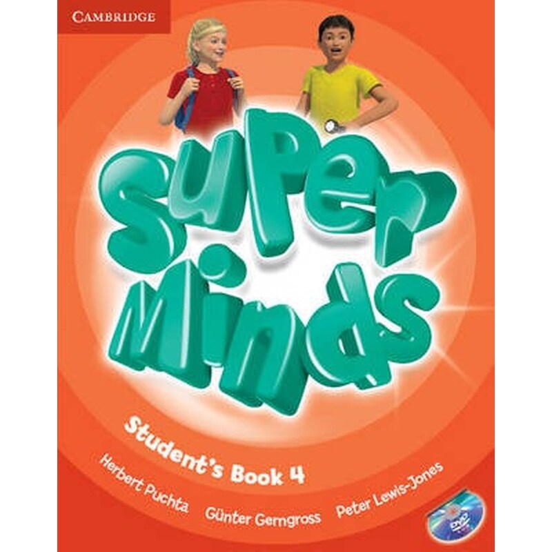 Super Minds Level 4 Students Book with DVD-ROM