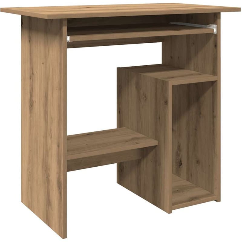 Γραφείο VidaXL από Επεξεργασμένο Ξύλο 80x45x74 cm - Artisan Δρυς