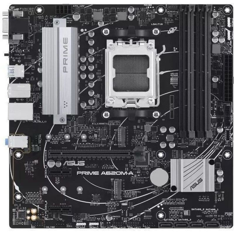 ASUS Asus Prime A620M-A-CSM AMD A620 Micro ATX με Socket AMD AM5