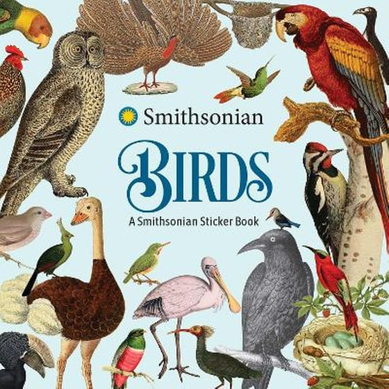 Birds: A Smithsonian Sticker Book image 0