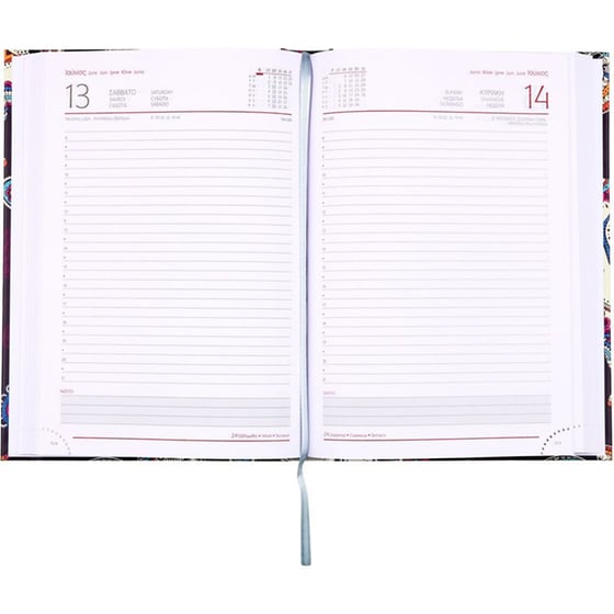 Ημερολόγιο Ημερήσιο Coolbee 2026 Mandala Elephant 17x24cm image 1