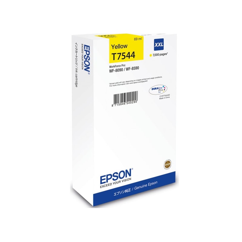 Epson T754440 Κίτρινο Μελάνι Εκτυπωτή C13T754440