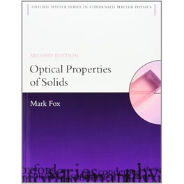 Optical Properties Of Solids