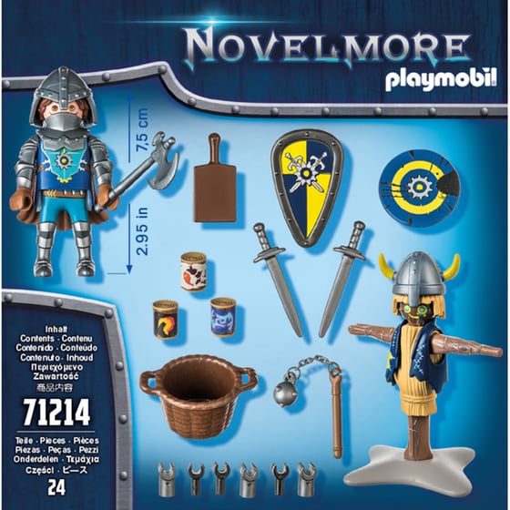 PLAYMOBIL® Novelmore Ιππότης και σκιάχτρο (71214) image 2