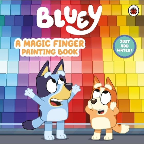 Bluey: A Magic Finger Painting Book image 0