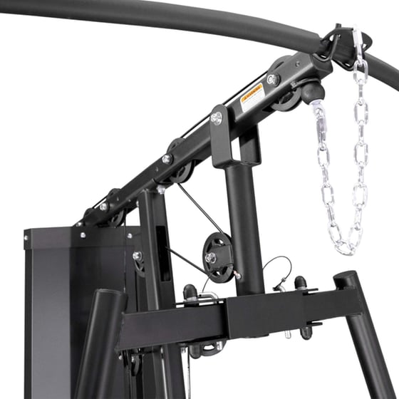 AMILA HG400 Πολυόργανο με Ενσωματωμένα Βάρη Μαύρο-Κόκκινο image 1