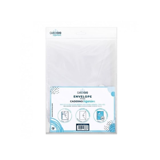Φάκελος Carchivo Διάφανος με Velcro A4 image 0