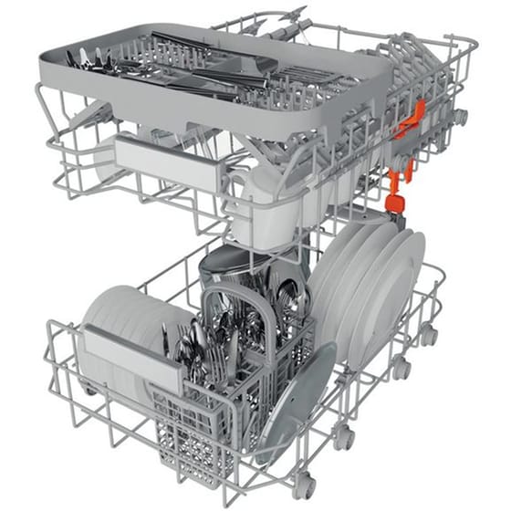 HOTPOINT HSFO 3T235 WC X για 10 Σερβίτσια Πλυντήριο Πιάτων image 6