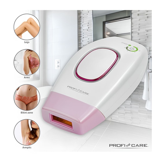 Αποτριχωτική Μηχανή PROFICARE PC-IPL 3024 PULSED LIGHT EPILATOR Ροζ image 4