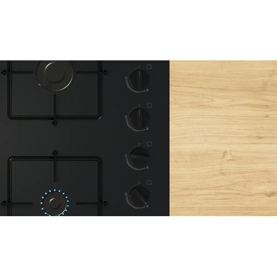 BOSCH POP6B6K30 59 cm Μαύρο Εστία Αερίου Αυτόνομη image 3
