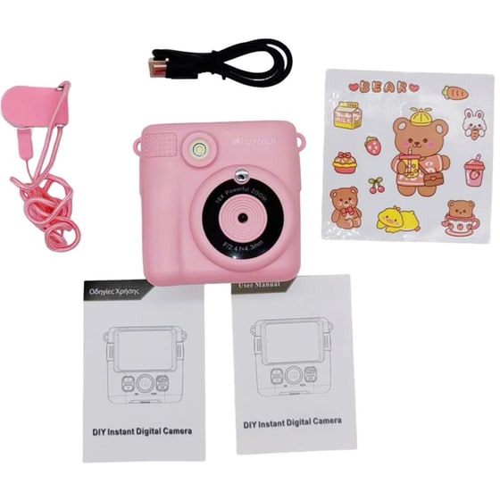 Instant Camera Lamtech Kid Flash - Ροζ image 3