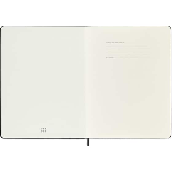 Ημερολόγιο Εβδομαδιαίο 2027 Moleskine 18Μ XL Hardcover Μαύρο image 1