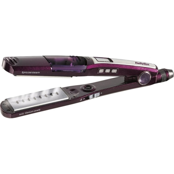 Επαγγελματική Πρέσα Μαλλιών BABYLISS Ipro230 Steam St395e image 0
