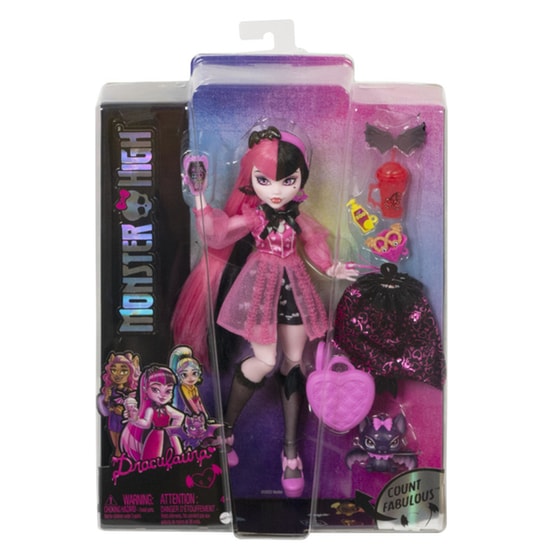 Κούκλα Monster High Draculaura (HHK51) image 0