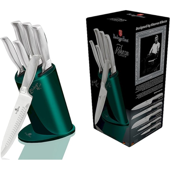 Σετ Μαχαίρια Berlinger Haus Kikoza Collection με Βάση 6 Τμχ image 1