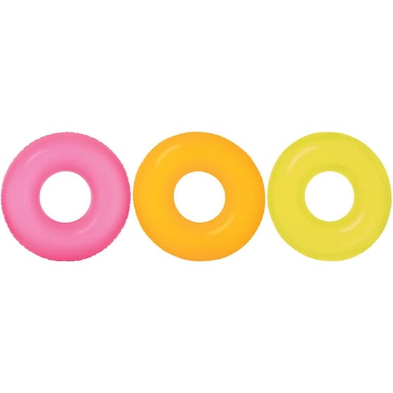 Παιδικό Σωσίβιο Intex 91 cm  - Ροζ/Πορτοκαλί/Κίτρινο image 0