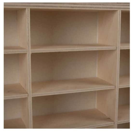 Ξύλινο Ράφι Για Αυτοκινητάκια 54 Θέσεων 60 X 5.3 X 40 Cm Kruzzel 21998 image 1