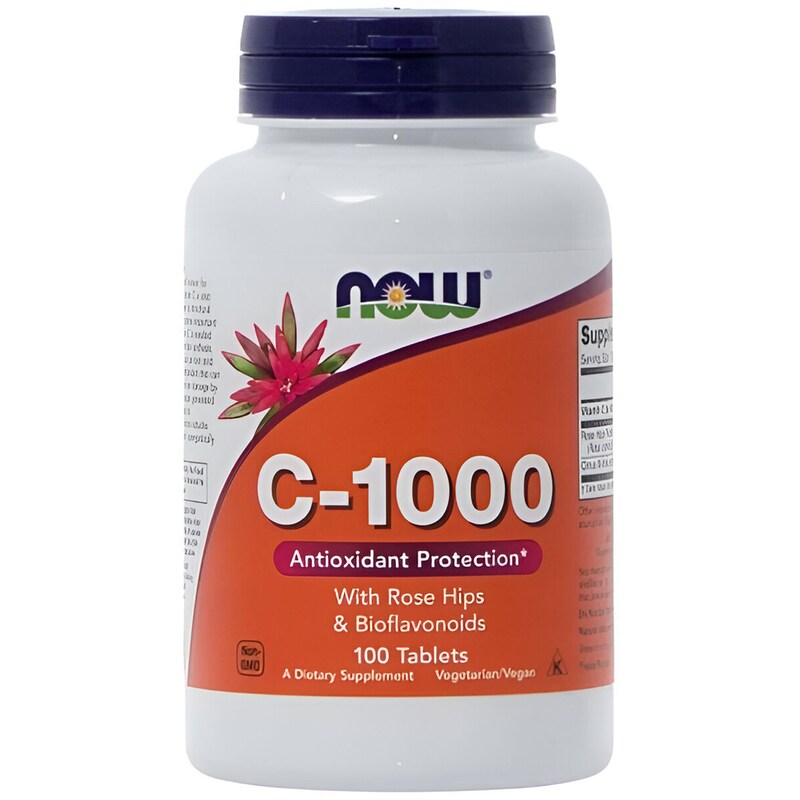 Now Vitamin C 1000mg - 100 ταμπλέτες