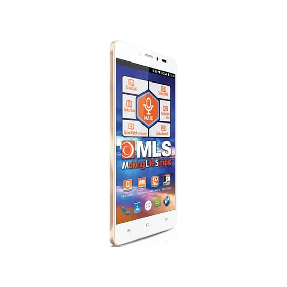 MLS Diamond 32GB Λευκό/Χρυσό Dual Sim Smartphone image 2