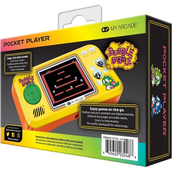 Retro Κονσόλες Arcade Bubble Bobble Pocket Player image 6