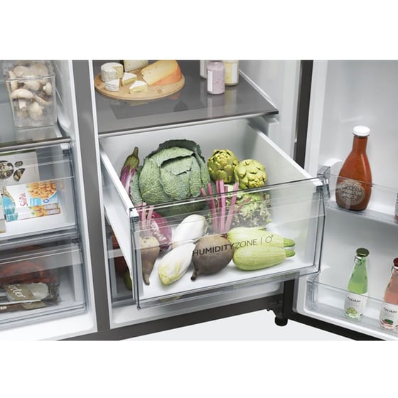 HAIER HSW59F18EIMM Total No Frost 601 Lt Inox Ψυγείο Ντουλάπα image 13