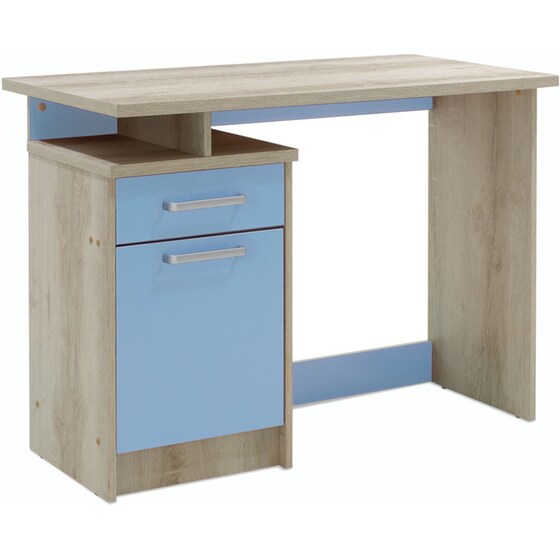 Γραφείο Εργασίας Looney Pakoworld Χρώμα Castillo-μπλε 100x55x75εκ – 123-000080 image 0