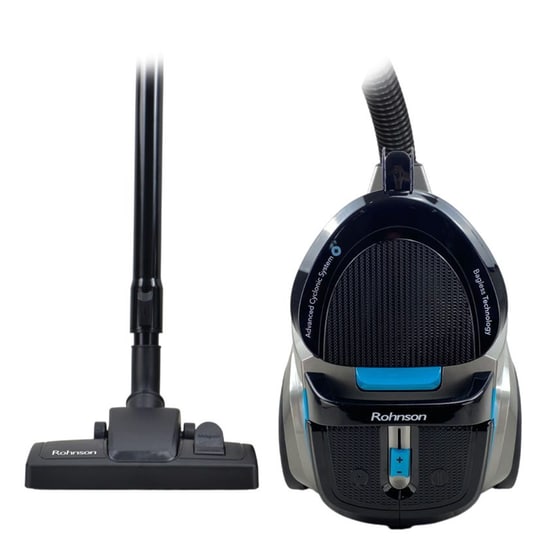 ROHNSON MOD R-1245 800 W με Κάδο 3 L Ασημί/Μαύρη Ηλεκτρική Σκούπα image 1