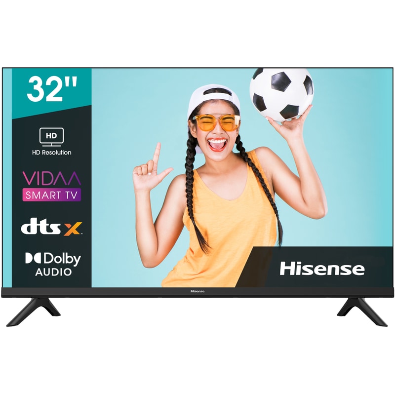 Τηλεόραση Hisense LED 32 HD Ready Smart 32A4BG