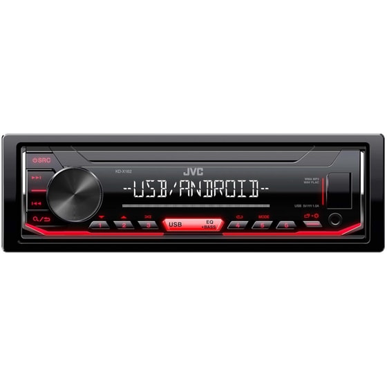 Ηχοσύστημα Αυτοκινήτου JVC KD-X162 (USB/AUX) με Αποσπώμενη Πρόσοψη image 0