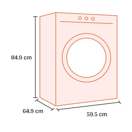WHIRLPOOL FFTM1182BEER 8kg A++ με Αντλία Θερμότητας Λευκό Στεγνωτήριο Ρούχων image 2
