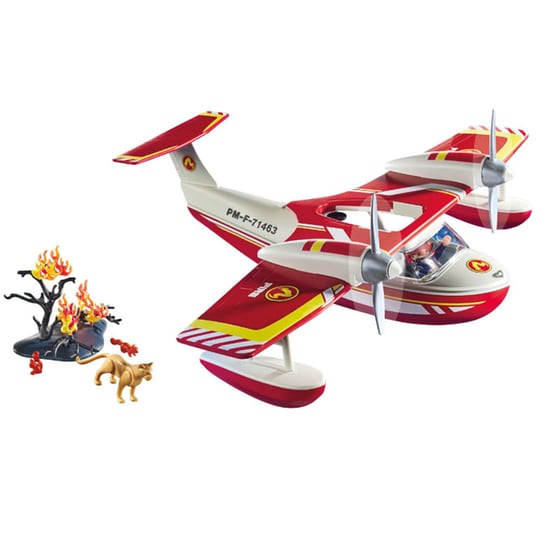 PLAYMOBIL® Action Heroes Πυροσβεστικό Υδροπλάνο (71463) image 2