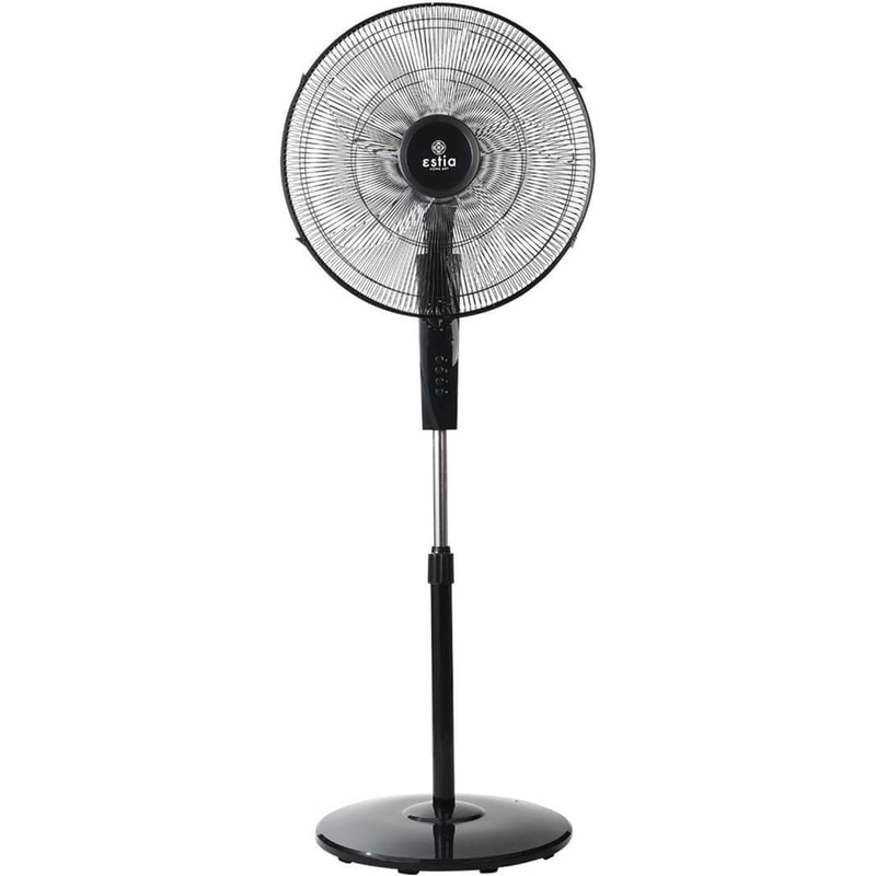 ESTIA HOME ART 06-21139 Ανεμιστήρας Δαπέδου 60W 45cm με Τηλεχειριστήριο
