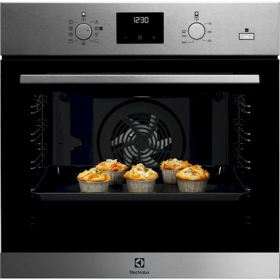 ELECTROLUX EOD3H50TX & EHF6346XOK 72 Lt Inox Εντοιχιζόμενος Σετ Φούρνος και Εστία image 2