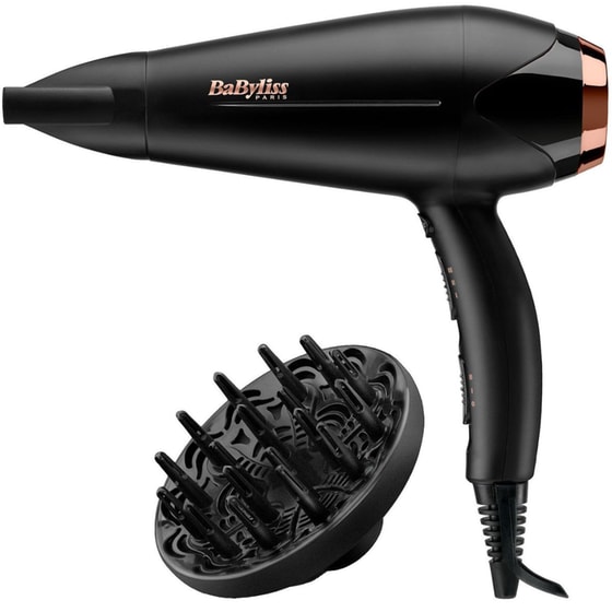 Σεσουάρ Μαλλιών BABYLISS Turbo Shine D570DE 2200W Μαύρο image 1