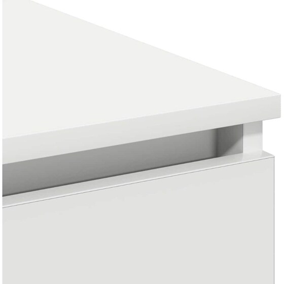 Έπιπλο Τηλεόρασης VidaXL με LED 180 x 38 x 49 cm - Λευκό image 6