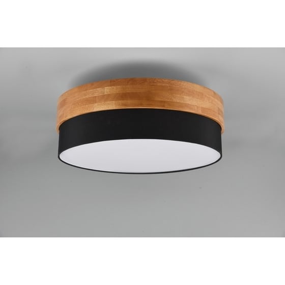 Trio Lighting Seasons Πλαφονιέρα Οροφής 50εκ. Καφέ με Ντουί E27 image 3