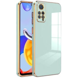Θήκη Σιλικόνης Xiaomi Redmi Note 11 Pro / Redmi Note 12 Pro 4g - Bodycell Gold Plated - Πράσινο