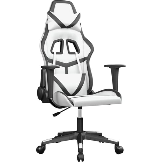 Καρέκλα Gaming VIDAXL 3143674 από Τεχνητό Δέρμα - Λευκό / Μαύρο image 0