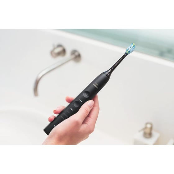Σετ Ηλεκτρικές Οδοντόβουρτσες PHILIPS Sonicare DiamondClean 9000 HX9914/57 - Μαύρο/Ροζ Χρυσό image 6