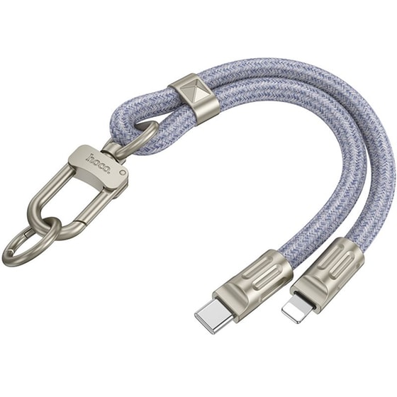 Καλώδιο Φόρτισης Hoco USB-C σε Lightning 22cm - Blue image 0