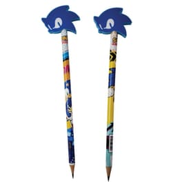 Μολύβι Gim Rubber Φιγούρα Sonic Classic (1 Τεμάχιο)